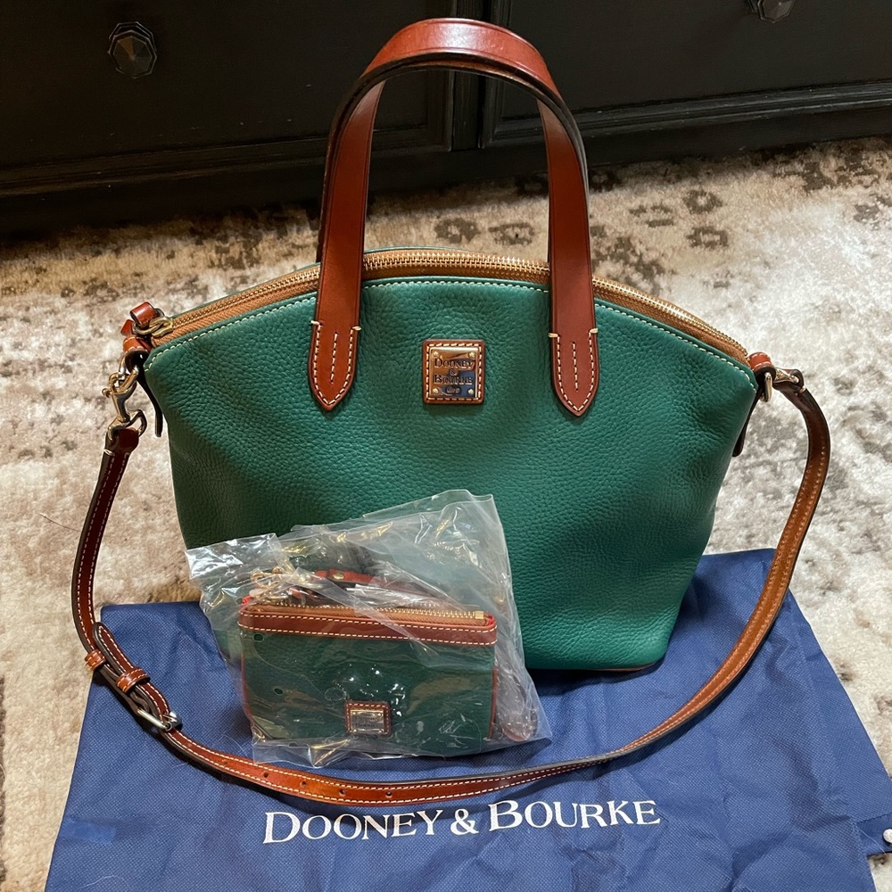 Dooney & Bourke Purse and Wristlet Set